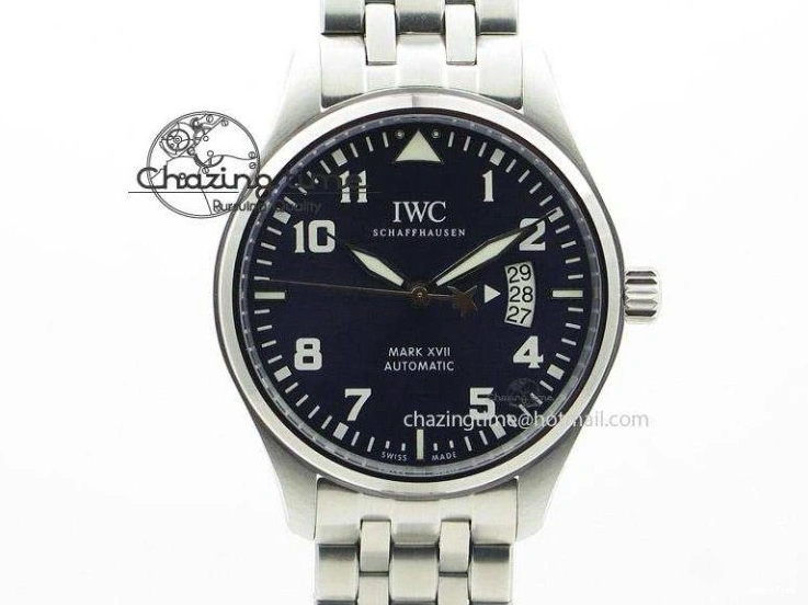 MIROTIME 0105 Aquatimer Chrono SS V6SF 1:1 Best Edition Blue Dial on SS Bracelet A Modern 7032